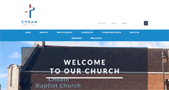 Desktop Screenshot of cheambaptist.org